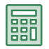 Icon illustration of a calculator